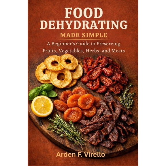 Food Dehydrating Made Simple: A Beginner's Guide to Preserving Fruits, Vegetables, Herbs, and Meats, (Paperback)