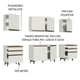 thumbnail image 4 of Cocina Integral Completa Modular Madesa Reims 240cm Blanco 10, 4 of 10