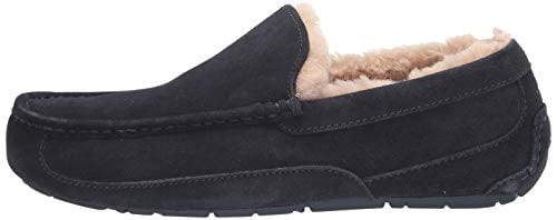 ugg navy ascot slippers