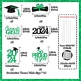 thumbnail image 3 of 2024 Graduation Party Decorations - 27 Pcs Black Green Theme Graduation Table Signs, 2024 Graduation Theme Table Sign, 2024 Graduation centerpiece Sticks,Graduation Party Centerpieces for Tables, 3 of 8