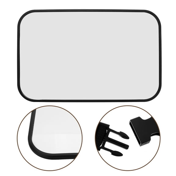 Raindrops Baby Mirror for Car Rear View Drivers Child Safety 1 Set Universal Automotive Interior Mirror