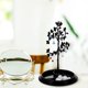 thumbnail image 4 of Raindrops Soporte Para Joyería Negro De Plástico Con En Árbol Para Collares Y Aretes, 4 of 8