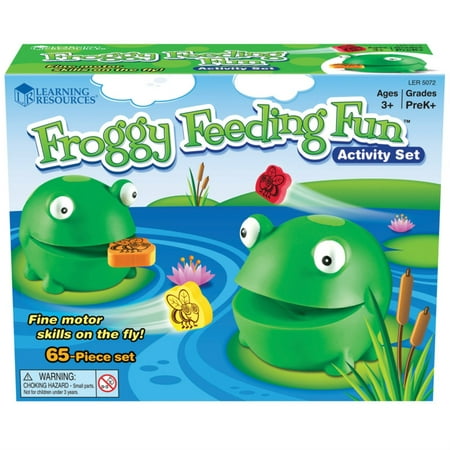UPC 765023050721 product image for Learning Resources Froggy Feeding Fun Activity Set  65 Pieces | upcitemdb.com