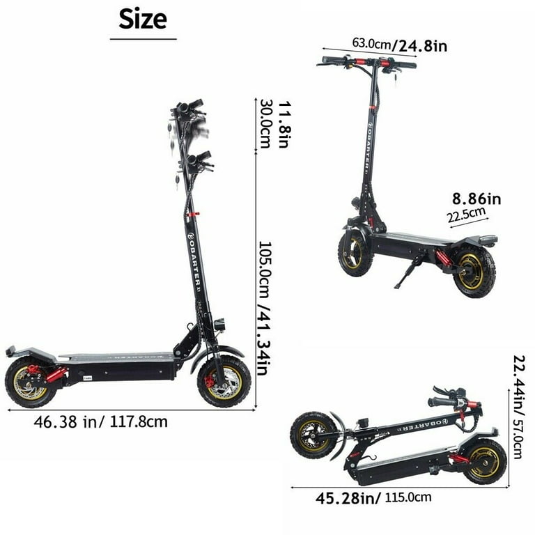 Electric Scooter with 48V 1000W Motor for Student Lady Men s Adults Commuting E Scooter