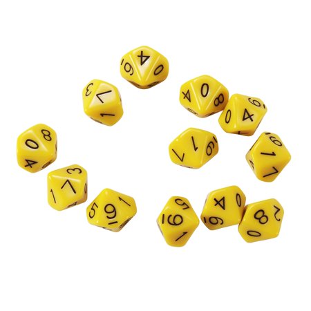 10-Sided Polyhedra Dice price history on PriceWatchPro