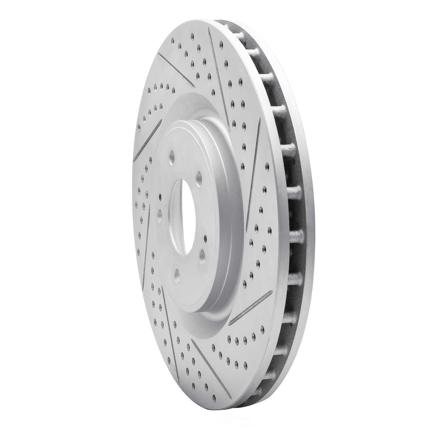 Dynamic Friction Company 830-72043R DFC Geoperformance Rotor - Drilled and Slotted
