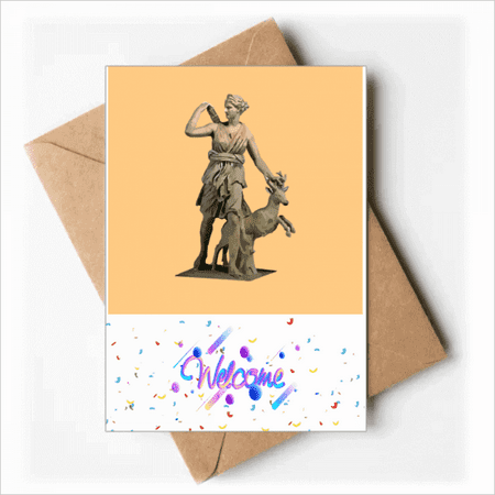 Jungle Virgin Female Midwifery Hunting Welcome Back Greeting Cards Envelopes Blank