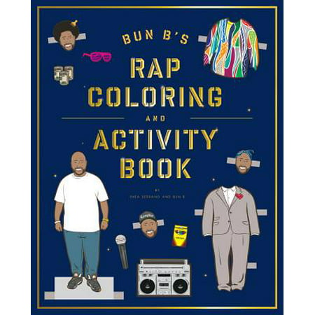 Bun B's Rapper Coloring and Activity Book (Best Rappers In The Game)