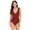 00 # Red, variant on REORIAFEE Monokini Swimsuits for Women Sexy Resort Wear Bathing Suit Two Piece Set Swimwear Beachwear Black L