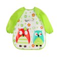 thumbnail image 4 of Nuevo bebé PEVA infantil desechable babero de manga larga impermeable anti-vestir vestido de bebé de dibujos animados para niños Sincero  Hogar, 4 of 6