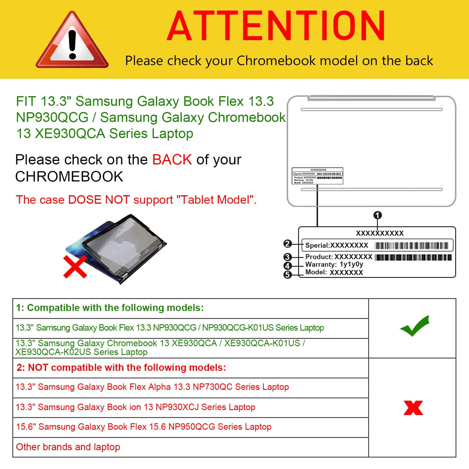 ,Galaxy Not fit Galaxy Book Flex Alpha 13.3 NP730QC Alapmk Protective Case for 13.3 Samsung Galaxy Chromebook 13 XE930QCA/Samsung Galaxy Book Flex 13.3 NP930QCG/Samsung Galaxy Book Pro 13 NP930XDB