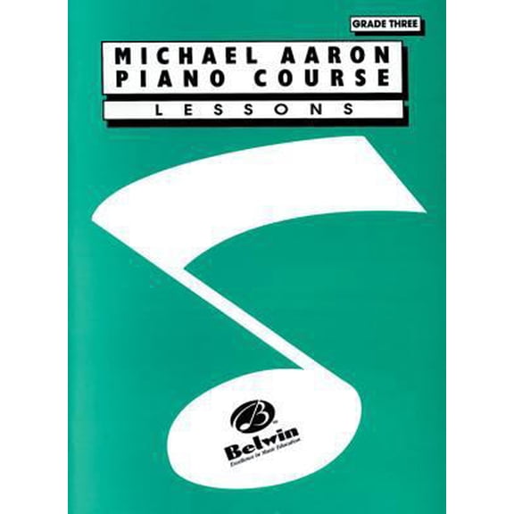 Pre-Owned Michael Aaron Piano Course Lessons: Grade 3 (Paperback) 0898988632 9780898988635