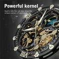 thumbnail image 3 of SKMEI Mens Watches ,Mens Skeleton Watch Chronograph Luxury Diamond Dress Business Analog Quartz Wrist Watches for Men, 3 of 7