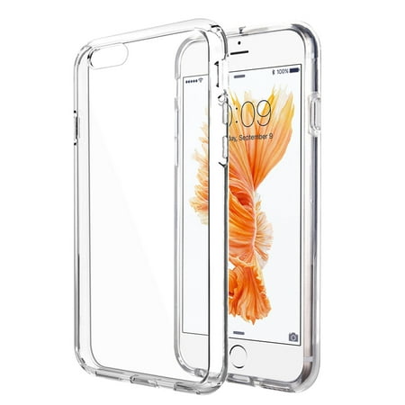 Insten High Quality Crystal Skin TPU Rubber Skin Gel Case Cover For Apple iPhone 6s Plus / 6 Plus -