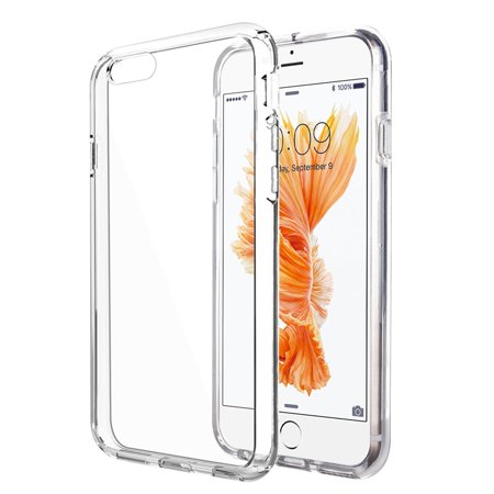 Insten High Quality Crystal Skin TPU Rubber Skin Gel Case Cover For Apple iPhone 6s Plus / 6 Plus - (Best Clear Iphone 6s Case)