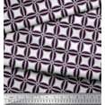 thumbnail image 3 of Soimoi Cotton Poplin Fabric Semi Circle & Square Geometric Printed Fabric 1 Yard 42 Inch Wide, 3 of 3