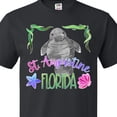thumbnail image 4 of Inktastic St. Augustine Florida Cute Swimming Manatee T-Shirt, 4 of 5
