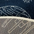 thumbnail image 3 of Mainstays Navy Space Round Indoor Rug, 47" Round, 3 of 6