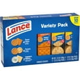 thumbnail image 6 of Lance Sandwich Crackers, Variety Pack, 3 Flavors, 10 Individually Wrapped Packs, 6 Sandwiches Each (2 Pack) Offer from Winrock, 6 of 10
