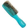 thumbnail image 2 of Gentle Neon 6.5" Nylon Bristle Scalp Sensitive Travel Size Hair Brush, 2 of 35