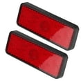 thumbnail image 2 of Par de reflectores LED universales para motocicleta, luz trasera de freno para conducción, 2 of 11