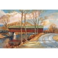 thumbnail image 3 of Calcasola, Stephen 24x17 Black Modern Framed Museum Art Print Titled - The Henry Bridge-Bennington-VT, 3 of 5