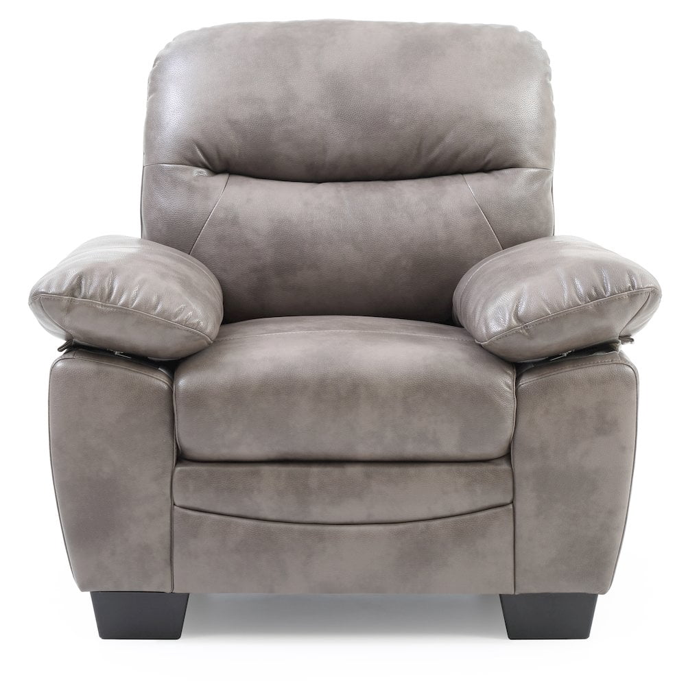 Glory Furniture Marta Accent Chair in Gray Color