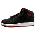 thumbnail image 5 of Air Jordan 1 Mid BG Big Kid's Shoes Black/White/Gym Red 554725-028 (3.5 M US), 5 of 5