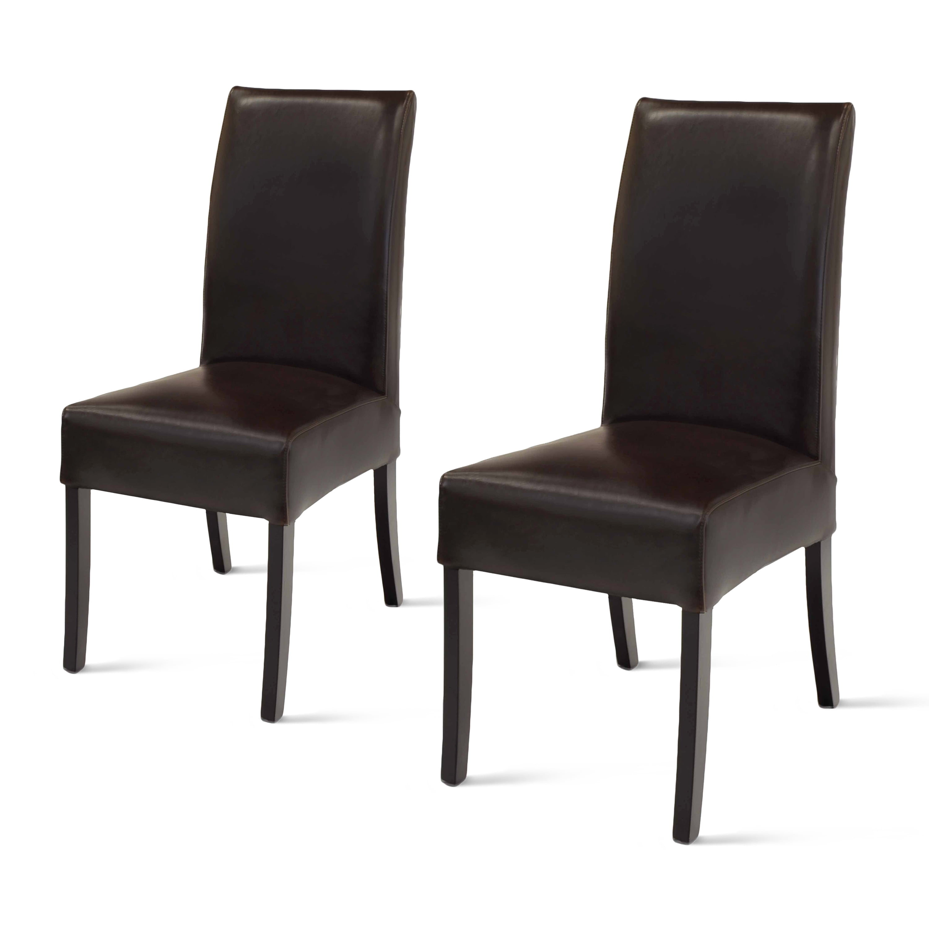 Valencia Bicast Leather Chair, Brown