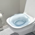 thumbnail image 4 of Baño de asiento portátil Yuyangstore Asiento de inodoro Colgable Reutilizable azul, 4 of 8