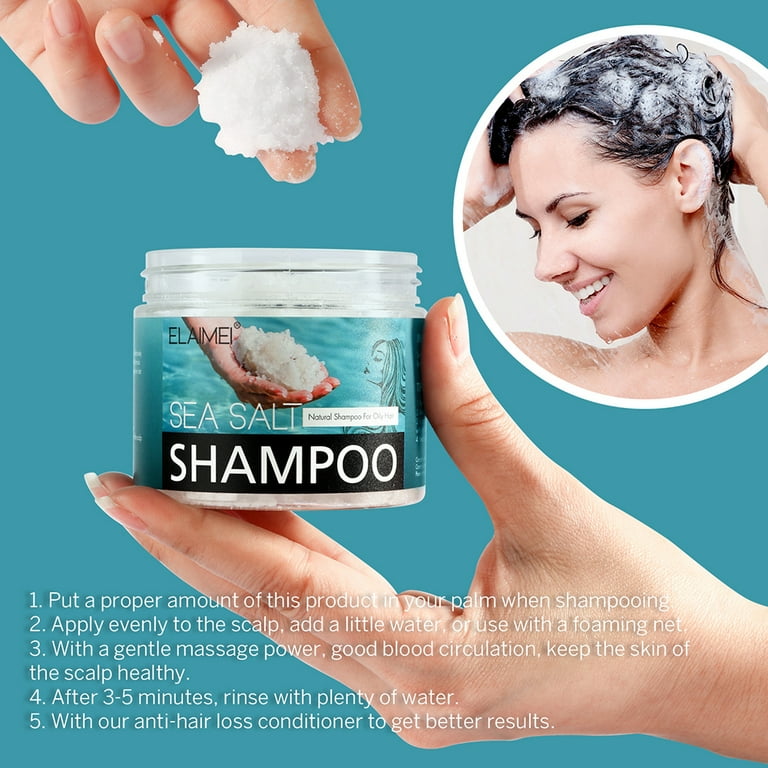 Shampoo with sea salt deals