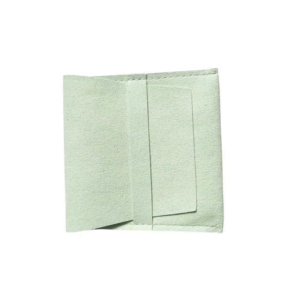 Bolsa de almacenamiento Minnieouse 20 piezas terciopelo colgante organizador joyería verde claro