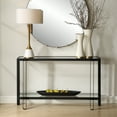 thumbnail image 2 of Uttermost Shadow Black Iron Console Table, 2 of 9