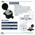 thumbnail image 4 of Medidor De Agua Potable Chorro Único 1/2 Nylon Marca Alfa, 4 of 4