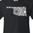 thumbnail image 4 of Inktastic Oklahoma Silhouette Mandala Youth T-Shirt, 4 of 5