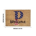 thumbnail image 2 of PALIFEUR 4th Of July Door Mat Non-Slip Outdoor Patriotic Welcome Mats for Front Door, Independence Day Bedroom Front Door Mat, Absorbent Door Mat Outside Entrance, 19x31 Inch, 2 of 5
