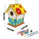 thumbnail image 2 of Fiudx Kit de Casa de Pájaros Diy, Diseño de Grafiti Pintado a Mano, Rompecabezas Seguro para Armar, Divertida Actividad de Manualidades, Proyecto de Decoración Del Hogar, Regalo para Fiestas, Set de, 2 of 2