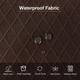 thumbnail image 7 of Waterproof Seat Covers for Dining Room Chairs Covers Dining Chair Cover Kitchen Chair Covers (Chocolate, 2 Pcs), 7 of 7