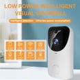 thumbnail image 3 of Cámara de timbre Irfora Cámara de timbre inteligente con video inalámbrico 1080P 2MP WiFi Cámara de timbre de bajo consumo de energía con visión nocturna por infrarrojos, audio bidireccional, detecció Irfora Cámara de timbre, 3 of 7