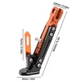 thumbnail image 3 of PEONAVET Adjustable Kickstand Motorcycle Modified Footrest Bracket Adjustable Kickstand for Motorcycle, 3 of 5