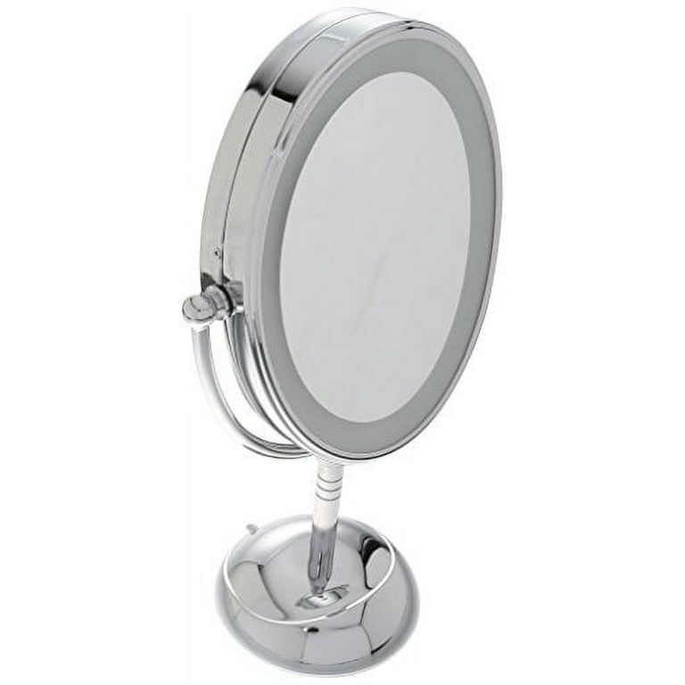 Conair Reflections Double-Sided LED Vanity Mirror, 1X/7X