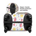 thumbnail image 4 of Bingfone Tropical Fruit Luggage Cover Washable Suitcase Cover Protector Anti-scratch Suitcase cover Fits 18-32 inch Luggage, 4 of 9
