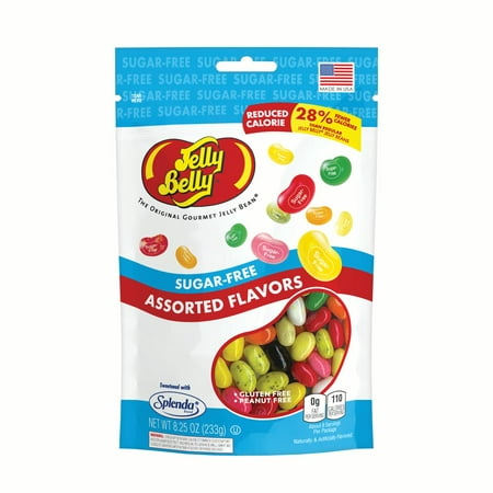 Jelly Belly Sugar-Free Assorted Flavor Jelly Beans, 8.25 Oz