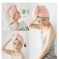 thumbnail image 5 of Sikobin Textile hair drying towels，Luxurious Soft and Generously Sized，Fast Drying Hair Turbans for Wet Hair, 5 of 7