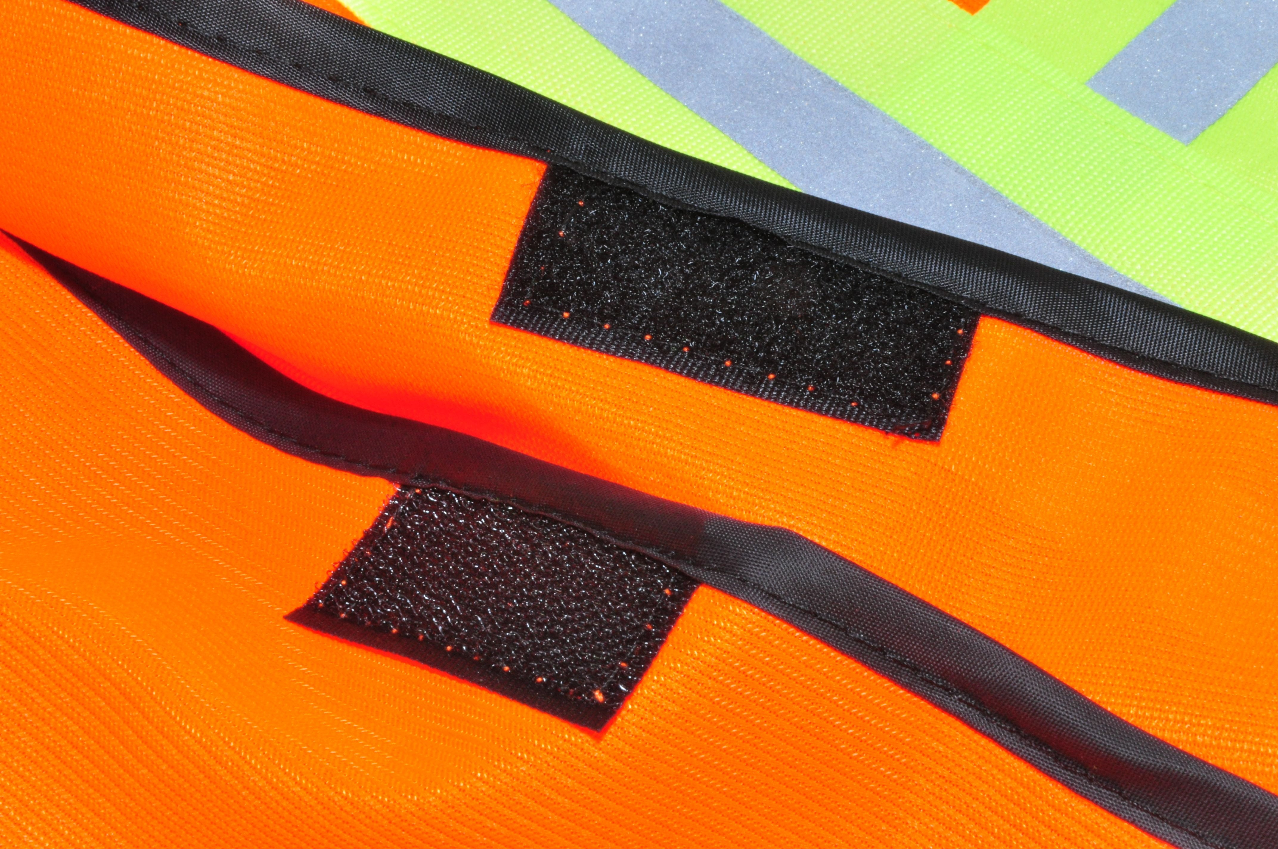 G & F Industrial Safety Vest with Reflective Strips, Neon Orange G & F Industrial Safety Vest with Reflective Strips, Neon Orange