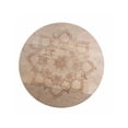 thumbnail image 1 of Thirstystone Mandala Etched Wood Lazy Susan, Brown, 1 of 2