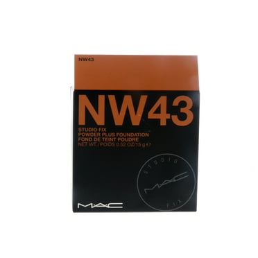 MAC Studio Fix Powder Plus Foundation, NW43, 0.52 oz