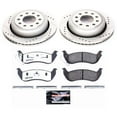 thumbnail image 3 of PowerStop Rear Z26 Street Warrior Carbon-Fiber Ceramic Brake Pad and Drilled and Slotted Rotor Kit Fits: LINCOLN Select Models K5293-26, 3 of 9