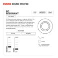 thumbnail image 3 of Cabezal de tambor Evans TT12ECR EC Resonant 30 cm, 3 of 7
