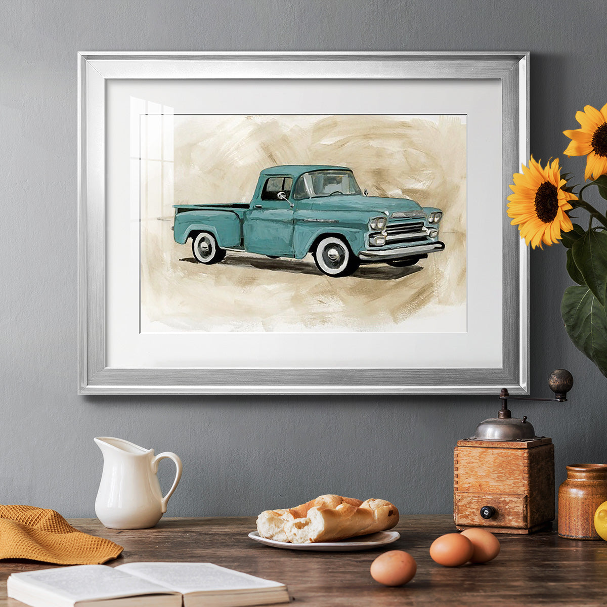 Pickup III Premium Framed Print - Ready to Hang